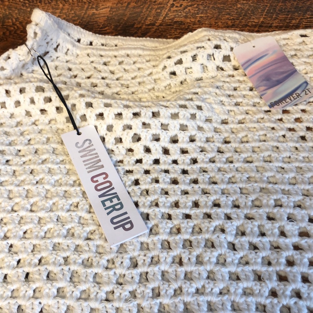 -NWT- Forever 21- knit Swimwear/Cover up (Onesize) - Picture 7 of 9